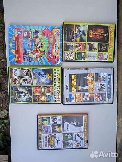 Dvd диски, игры на пк 68 шт