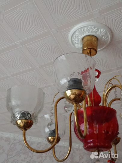 Люстра хрустальная