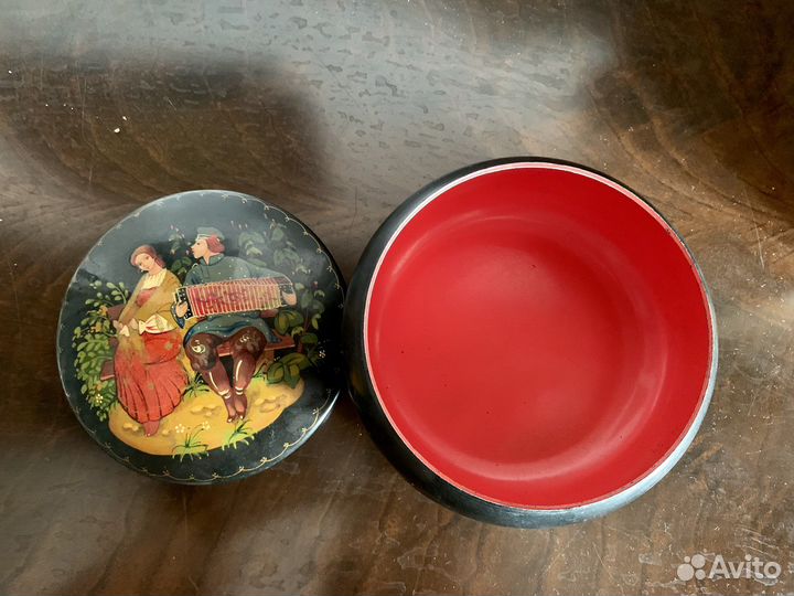 Шкатулка палех СССР