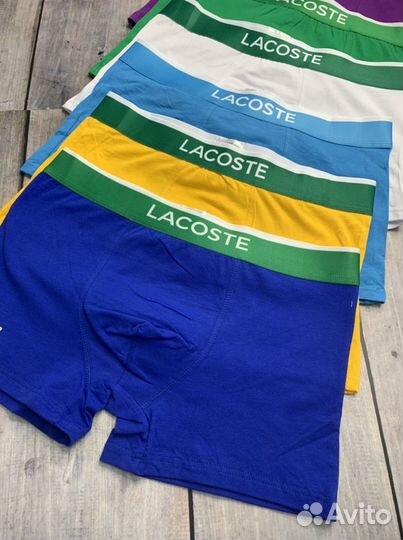 Трусы мужские боксеры lacoste