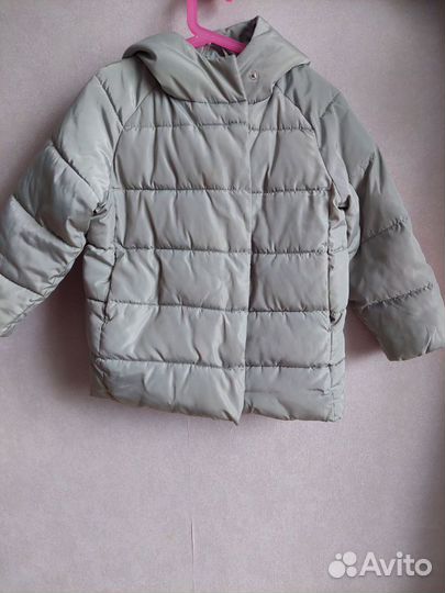 Куртка демисезонная для девочки 122 рост