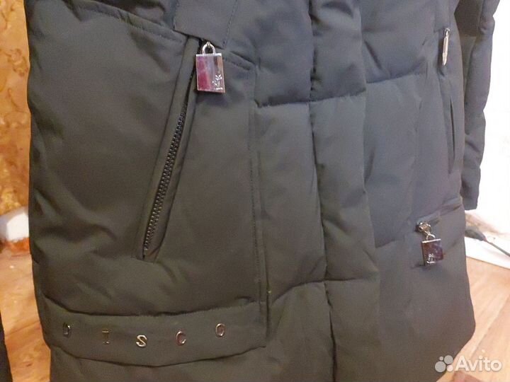 Куртка зимняя женская 48 размер бу