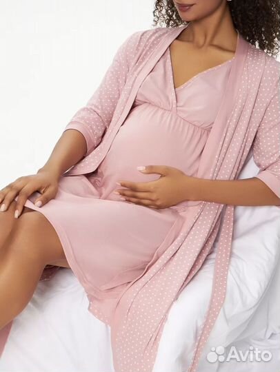 Халат и сорочка для беременных