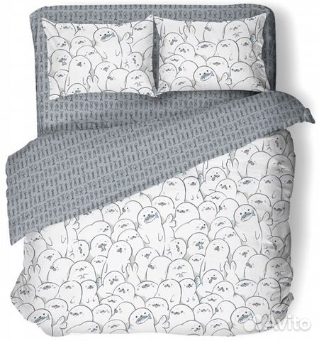 Постельное белье 1,5 спальное новое