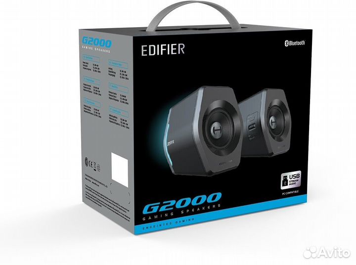 Полочная акустика Edifier G2000 Black