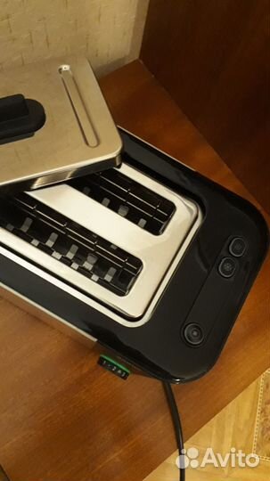 Тостер braun HT 501AI черный/серебристый