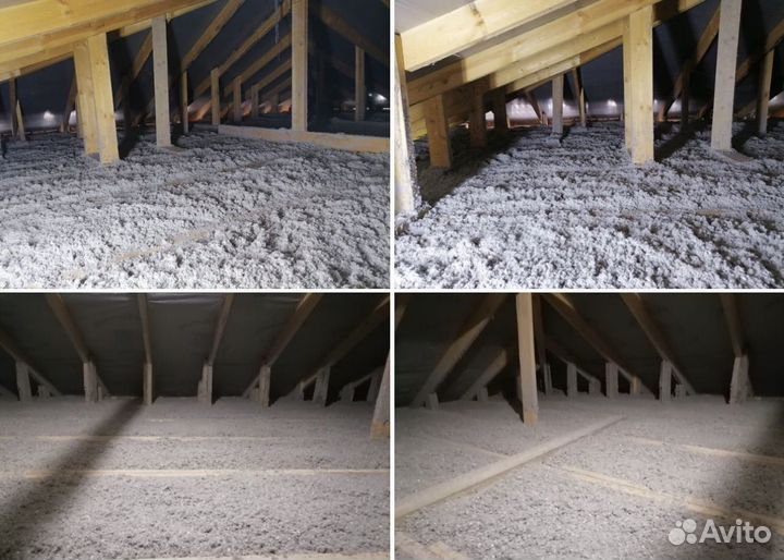 Утепление потолков,крыш,чердаков