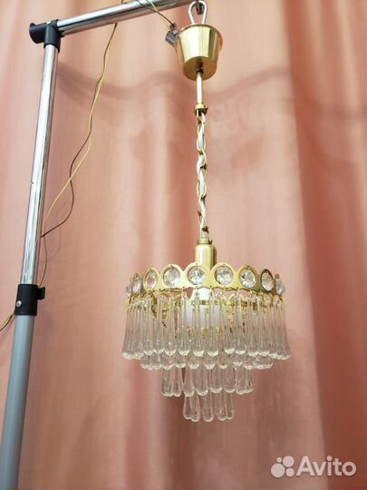 Люстра хрустальная легендарная Улей на 1 лампу