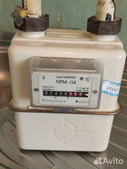 Газовый счетчик npm g4