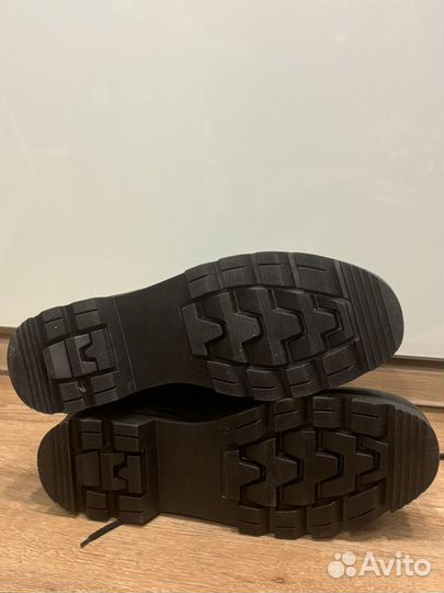 Берцы ботинки мужские натуральная кожа 47