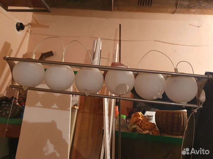 Люстра потолочная подвесная бу