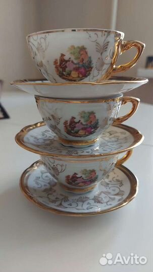 Кофейные пары фарфор Германия