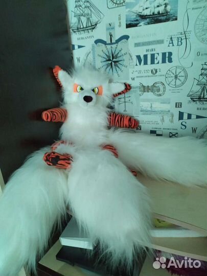 Лиса мягкая ручной работы