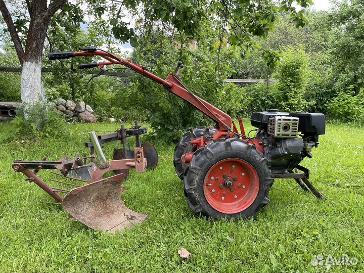 Мотоблок агро с навесным под картошку