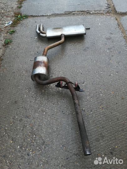 Глушитель seat Altea