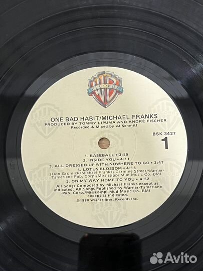 Michael Franks – One Bad Habit (6441)