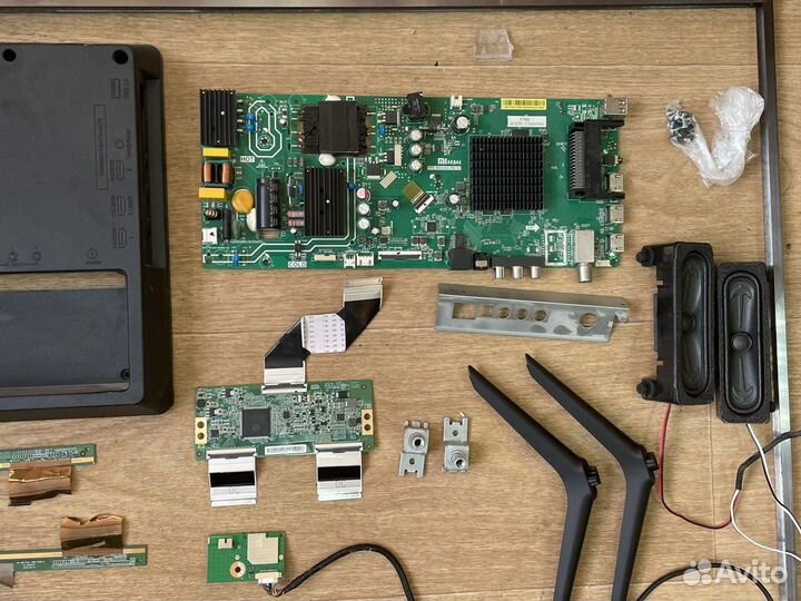 Телевизор xiaomi l43m5-5aru разбор на запчасти