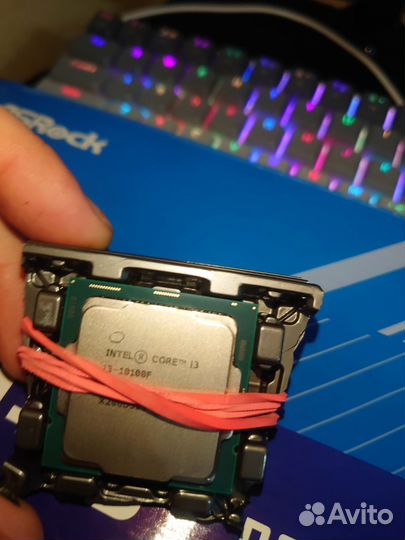 Процессор intel core i3 10100f