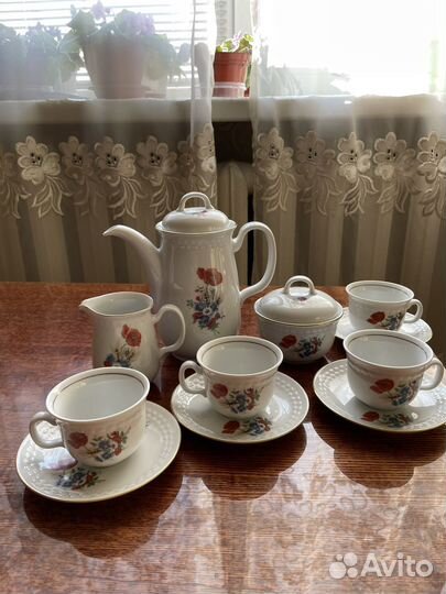 Кофейный сервиз kahla гдр