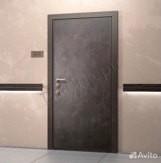 Металлическая входная дверь с шумоизоляцией