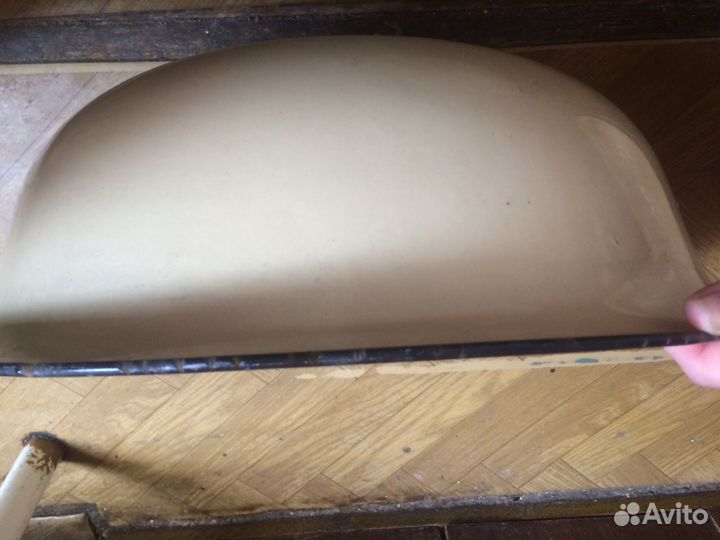 Эмалированный таз