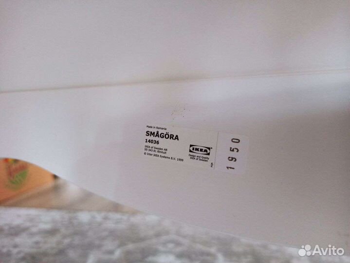 Детская кровать IKEA с матрасом