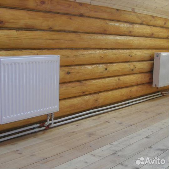 Монтаж отопления и водоснабжения