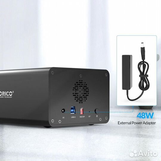 Док-станция для HDD Orico 3529RU3 raid. Новый