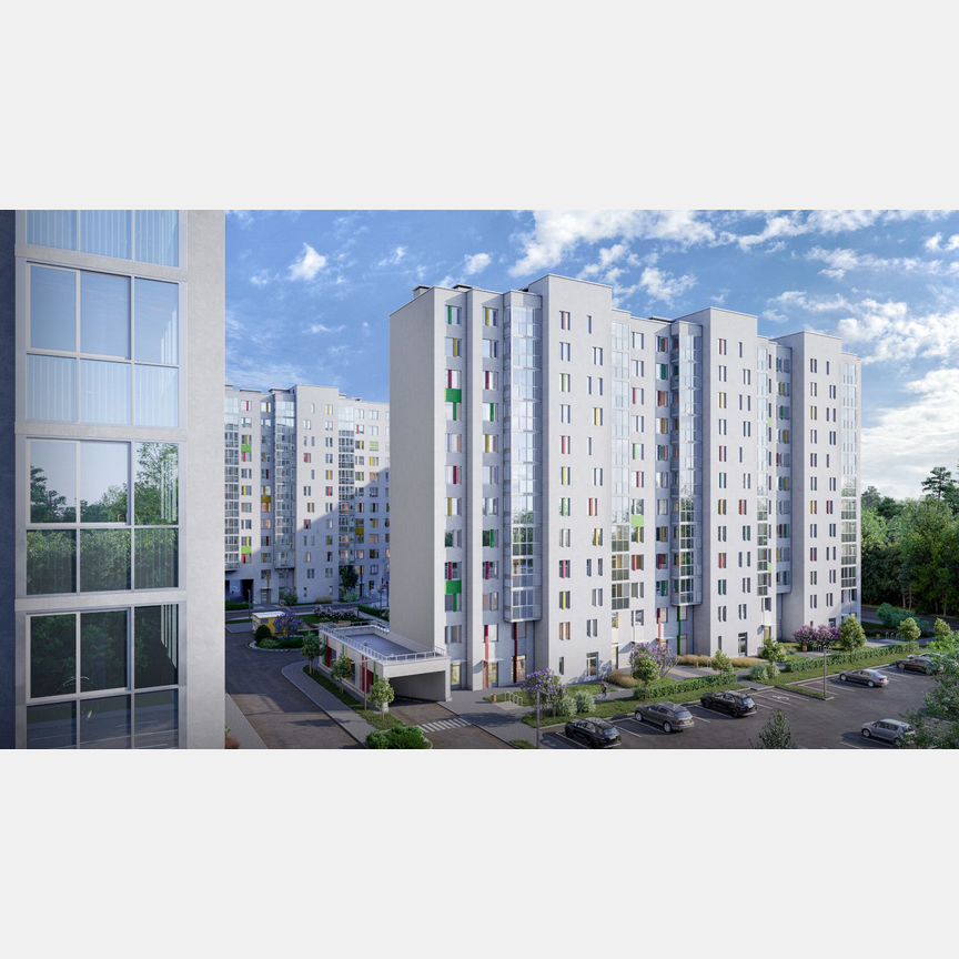 2-к. квартира, 58,6 м², 11/12 эт.