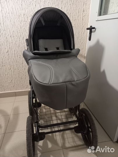 Коляска 2 в 1 эко кожа
