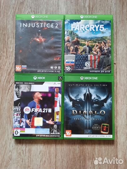 Игры для xbox one series diablo 4,Injustice 2