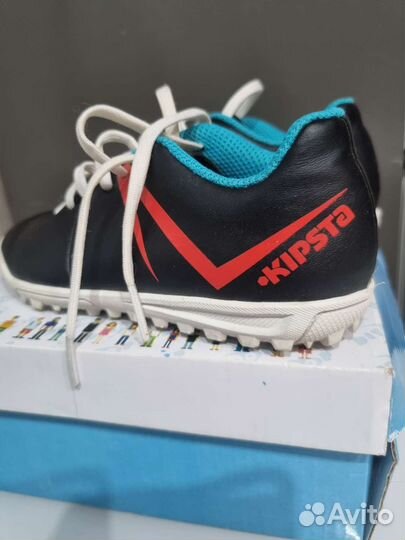 Детские футбольные бутсы 27р. р.(черные)