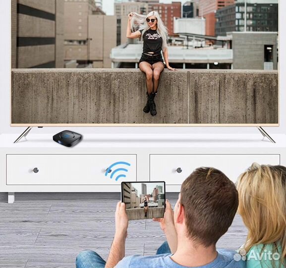 Смарт тв Бокс, приставка TV BOX Transpeed 6K 2/16