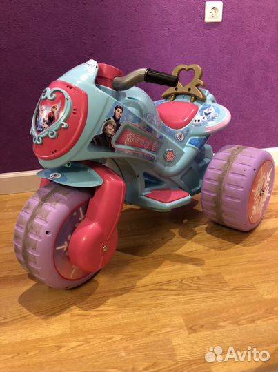 Мотоцикл-трицикл холодное сердце