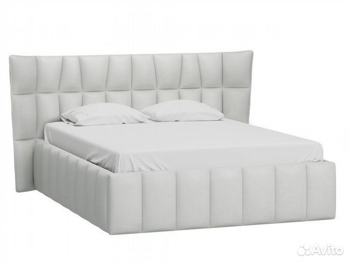 Кровать Даймант-Floor 180 Barhat White