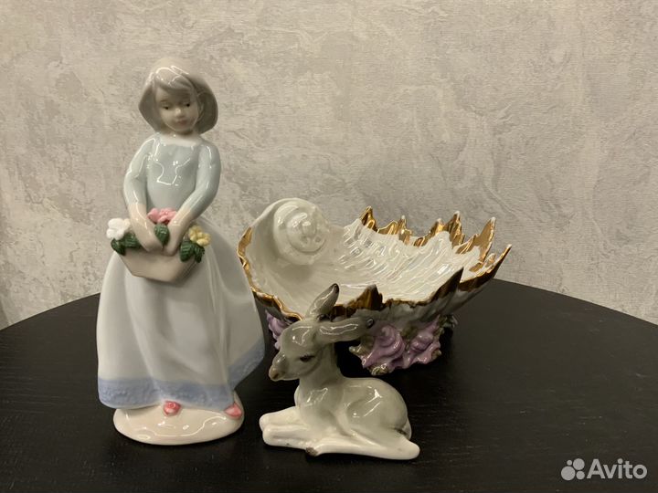 Фарфоровая посуда статуэтки из фарфора