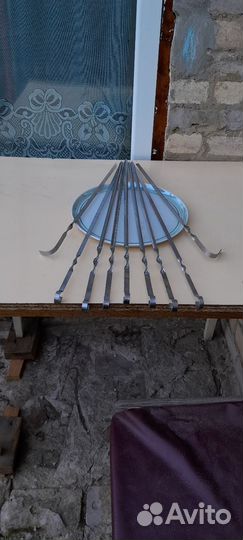 Шампура из нержавейки бу