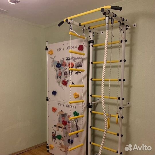 Шведская стенка + Скалодром Доставка + Монтаж