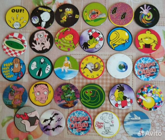 Фишки chupa caps (можно поштучно)