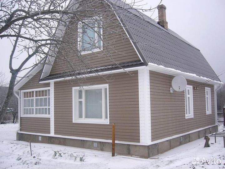 Утепление домов Сайдинг