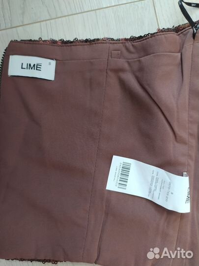 Корсетный топ lime