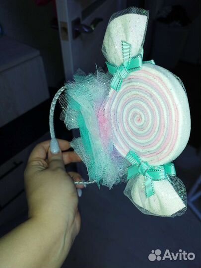 Ободок конфетка