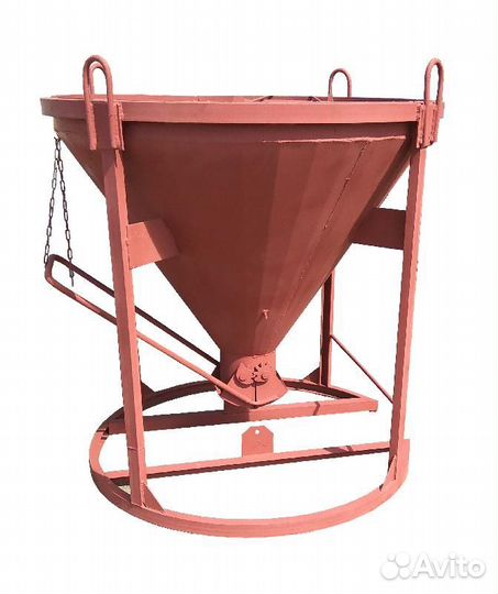 Бадья для бетона бн-0,75 лоток (мк Подъем)