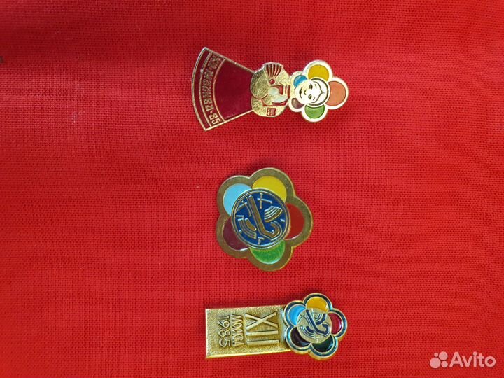 44 Значка СССР 1985 -1992 г.г