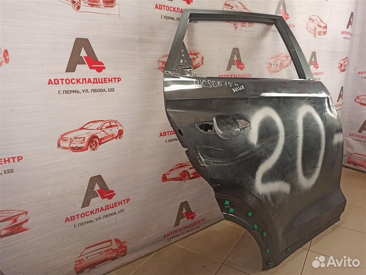 Дверь задняя правая Hyundai Tucson (2015-Н.в.)
