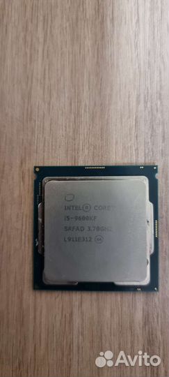 Процессор intel core i5 9600kf