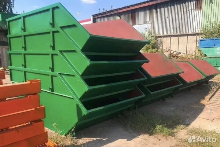 Бункер для мусора 8 м3 мусорный контейнер 2/3 мм