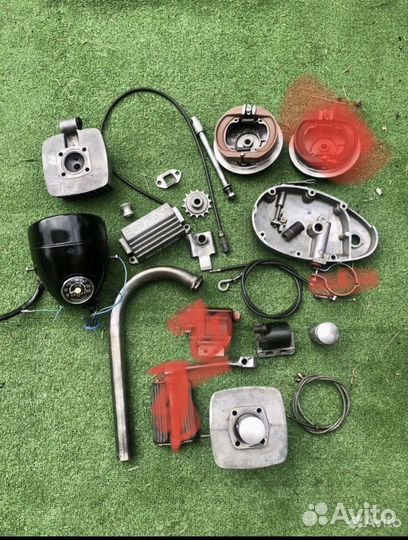 Запчасти на мопед Рига, Карпаты