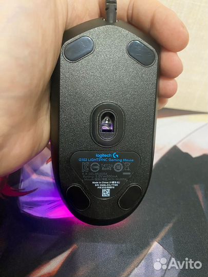 Игровая мышь logitech g102