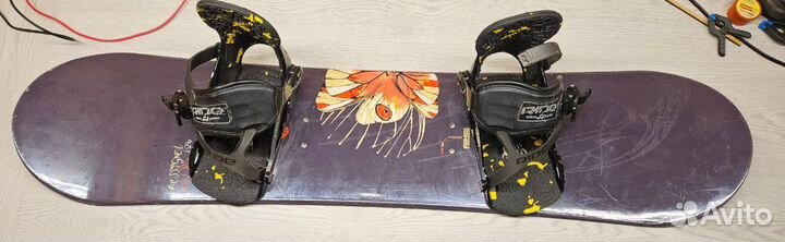 Сноуборд+крепления+ботинки